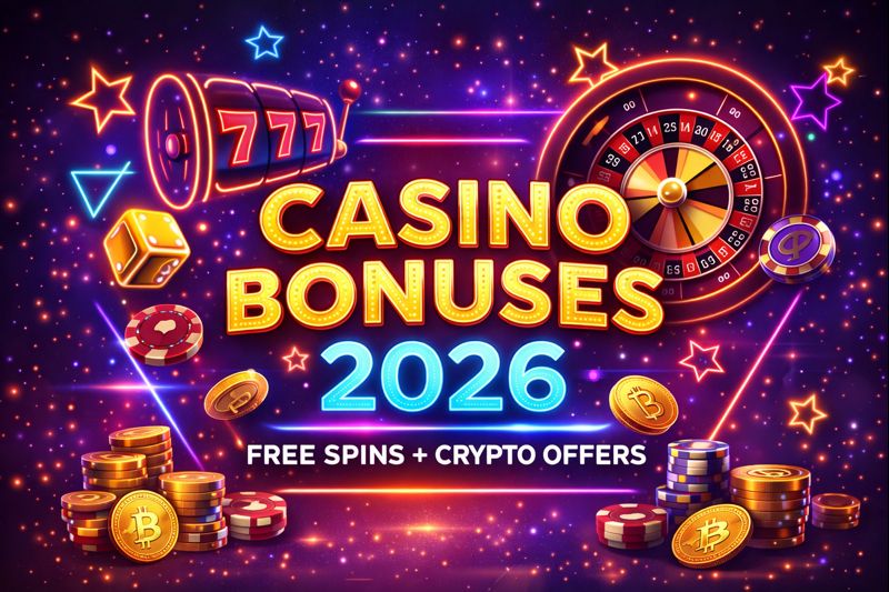 Best Crypto Casinos in 2026: Bitcoin Gambling Sites, Bonuses & Crypto Slots
